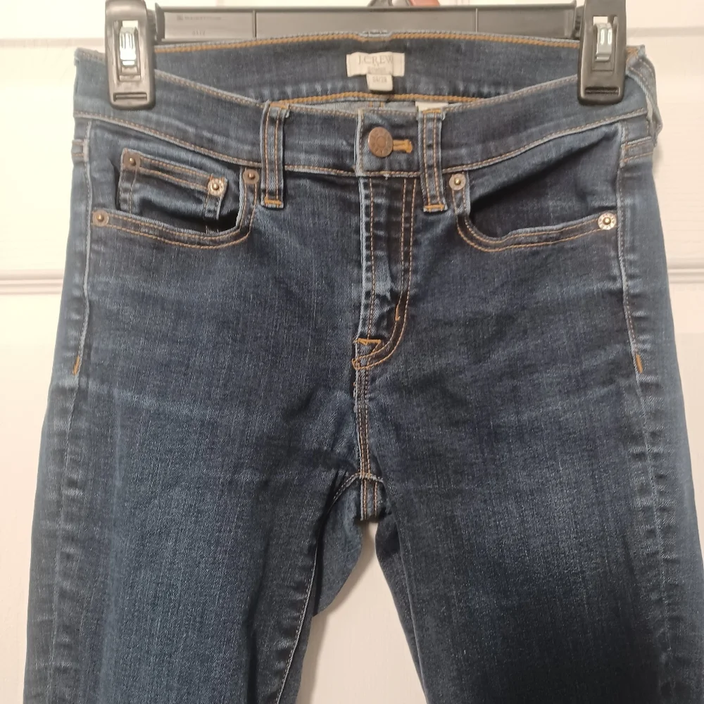 J. Crew Cropped Cigarette Jeans Sz 24